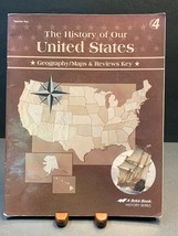 A Beka Book History Series The History of Our United States Teacher Key 4th Gr. - £3.06 GBP