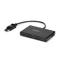 3-Port Multi Monitor Adapter - DisplayPort 1.2 to 3x HDMI MST Hub - Trip... - £101.09 GBP