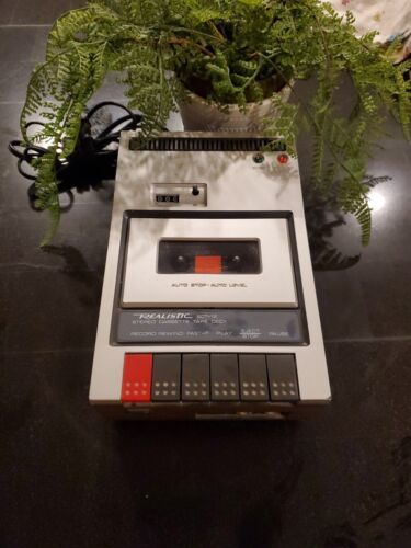 Vintage - REALISTIC - Radio Shack - Wood-grain -Stereo Cassette Deck SCT-12 - $23.38