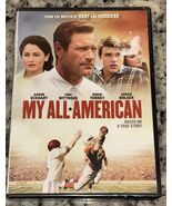 My All American [DVD] Aaron Eckhart Finn Whittrock Robin Tunney Sarah Bo... - $6.92