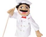 Melissa &amp; Doug Chef Puppet (Al Dente) with Detachable Wooden Rod - Prete... - $36.09