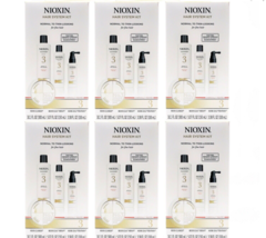 NIOXIN System 3 Hair System Large Kit 300ml / 150ml / 100ml (Pack of 6) - £96.19 GBP
