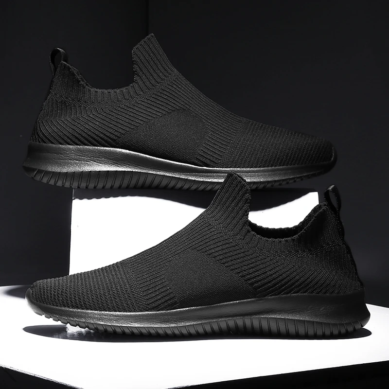 Summer Fashion Men Sneakers Breathable Men Fashion Shoes Slip On Sneaker... - £25.16 GBP