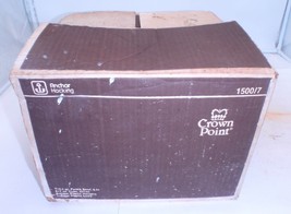 Anchor Hocking Crown Point Vintage Punch Bowl Set - Missing Ladle - $19.99