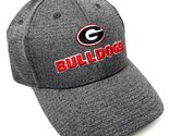 Storm Georgia Bulldogs Logo Grey Curved Bill Adjustable Snapback Hat - £23.03 GBP
