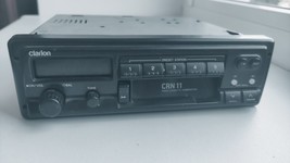 Old Vintage Car Clarion CRN11 Cassette Radio 90s Retro Vintage Oldschool Works - £71.92 GBP