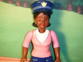 Fisher Price Loving Family Dream Dollhouse AA Crossing Guard Doll Great Conditio - £10.27 GBP