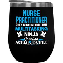 Make Your Mark Design Funny Multitasking Ninja Nurse Practitioner Coffee &amp; Tea G - £21.78 GBP