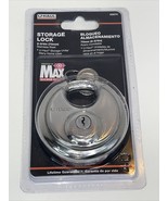 UHAUL MAX SECURITY STORAGE LOCK  2-3/4&quot; STAINLESS STEEL 02870 New! - $160.86 MXN