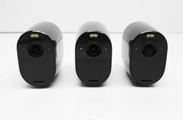 Arlo Essential VMC2330B Spotlight Security Camera (3-pack) - Black image 3