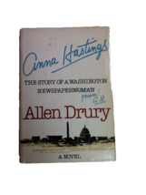 Anna Hasting Allen Drury USED Hardcover Book - $0.99