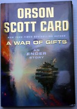Orson Scott Card 2007 War Of Gifts Hcdj F/F 1st Tor Ya Battle School Xmas Ender - £11.51 GBP