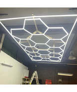 Garage Light Hexagon Led Lights Lamp Highly Efficient Honeycomb LED Ligh... - $42.60+