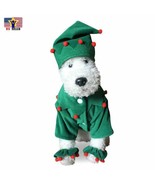 Dog Costume Hat Santa Christmas Elf Green Pet Leg Cuff Patrick&#39;s Dress -... - £9.37 GBP