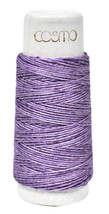 Cosmo Hidamari Sashiko Variegated Thread 30 Meters Violet Field - £4.83 GBP