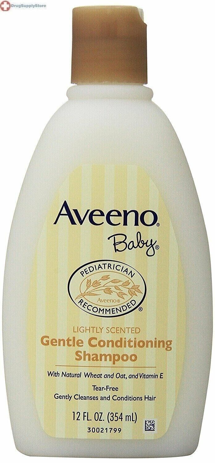 Primary image for Aveeno Baby Lightly Scented Gentle Conditioning Shampoo 12 fl oz New
