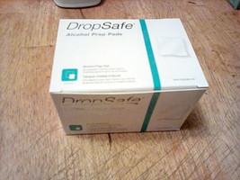 DropSafe Alcohol Prep Pads - Box of 100 - Sterile - £3.95 GBP