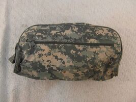 Army WATERPROOF ACU UCP Digital Camouflage Flying Circle Toiletry TOOL BAG - $14.87