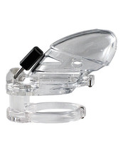 The Vice Male Chasity Locked In Lust Plus Clear Penis Cage - £113.11 GBP