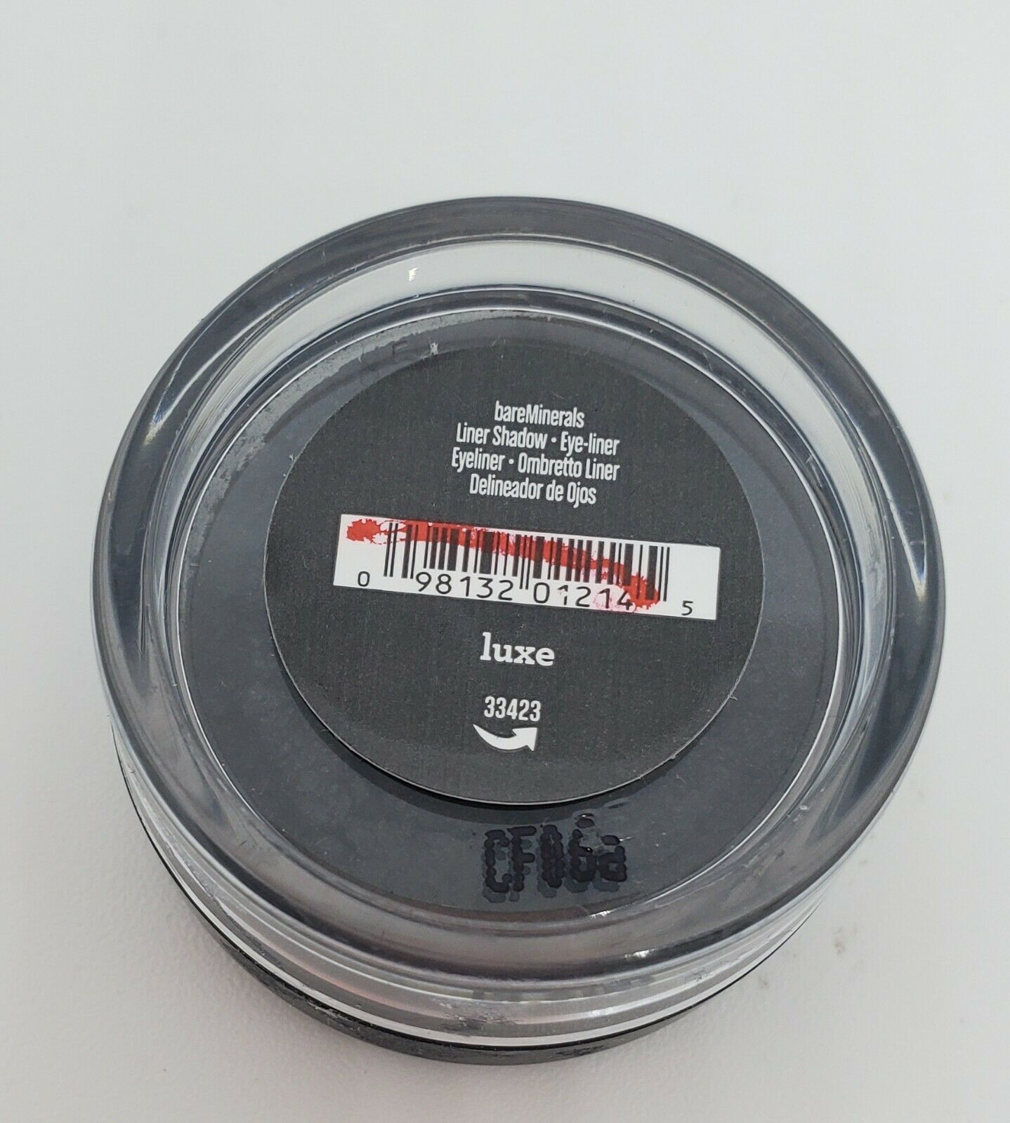 Primary image for New bareMinerals Liner Shadow Eye Liner in Luxe 33423 .57g Loose Powder
