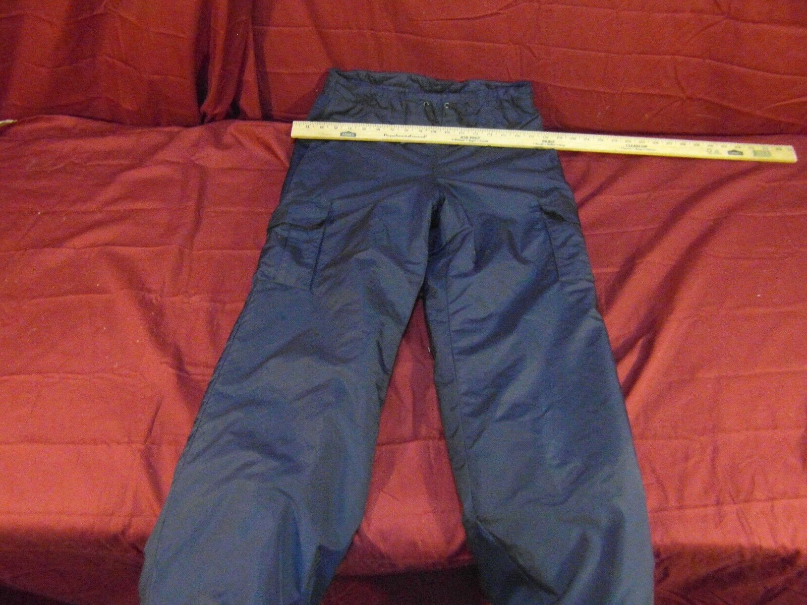 Men&#39;s Columbia Sportswear Blue Ski Pants Water- Wind Resist Sz 14/16 NM ... - $11.60