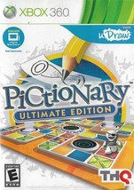 XBOX 360 - Pictionary: Ultimate Edition (2011) *Complete w/Instructions &amp; Case* - £3.99 GBP