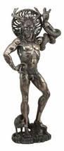 Large Cernunnos Statue 18&quot;H Celtic Horned God Wiccan Figurine Maxine Mil... - $109.99