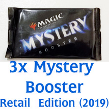 MTG - 3x Mystery Booster Pack (Retail Edition) MB1 - Factory Sealed - £42.47 GBP
