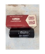 Dayton 4X063A Capacitor 216-259 MFD 110-125VAC – New Electrolytic in Box - $268.58 MXN