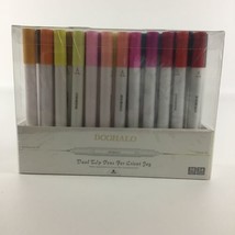 Doohalo Dual Tip Pens For Cricut Joy 36 Pack 34 Colors Ultra Fine Brush ... - £33.94 GBP