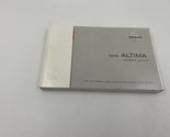 2006 Nissan Altima Owners Manual K03B17004 [Paperback] - $28.42