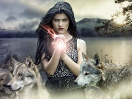 Lady Lycan Companion Summoning Spell! Guardianship &amp; Protection! Fight Off Evil! - £46.98 GBP