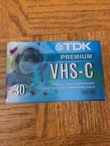 Tdk VHS-C Premium 30 Minute Vhs Cassette - $27.60