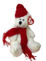 TY Attic Treasures Collection Peppermint the Polar Bear 1993 EUC Hang Tag - £5.45 GBP