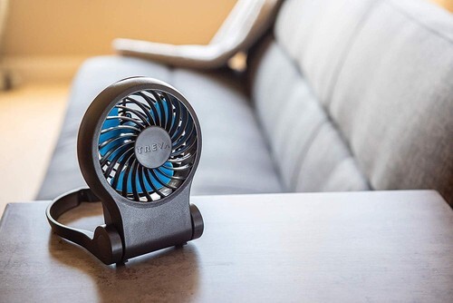 Treva 3.5 Inch Portable Desk Fan - Black (Open Box) Item image 2
