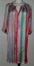 NEW Collective Concepts Dress Size Small Red Green Blue Knee-Length NO BELT - £14.16 GBP