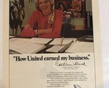 1982 United Airlines Vintage Print Ad Advertisement pa15 - $6.92