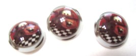  Disney Character Round Shank Backed Buttons 22MM Cars Mater - £3.97 GBP