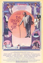 Evil Under the Sun original 1982 vintage one sheet poster - £183.05 GBP