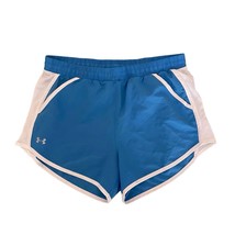 Under Armour Women&#39;s Fly By 2.0 Active Running Shorts Blue/White S - £24.82 GBP