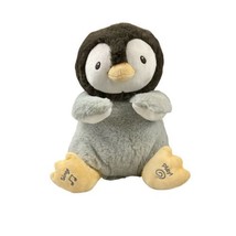 Baby Gund Animated Singing Talking Kissy the Penguin 10 inch - $37.36