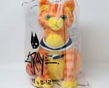 Stray Cat &amp; B-12 Plush Figure Toy Set Removable Harness + 3 Buttons Offi... - £47.18 GBP