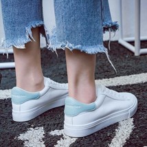 N woman casual high platform leather women casual white shoes breathable sneakers women thumb200
