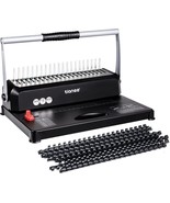 Binding Machines From Tianse, 21-Holes, 450 Sheets, Comb Bind Machine Bo... - $59.98