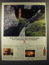 1964 Johnnie Walker Red Label Scotch Ad - the world&#39;s biggest selling - £14.78 GBP