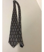 Pierre Cardin Men’s 100% Imported Silk Neck Tie - Black/Brown/Gray 58&quot; - €5,22 EUR