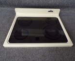 WB62X5465 GE RANGE OVEN MAIN TOP GLASS COOKTOP -BISQUE - $125.00