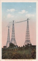 US Wireless Naval Radio Station Fort Myers Virginia 1920s postcard - $7.43