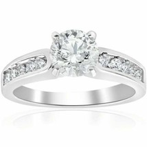 925 Sterling Silver 2 Moissanite carat Solitaire Ring brilliant Cut Stone Ring - $401.12