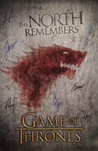 GAME OF THRONES MOVIE POSTER SIGNED BY CAST - £165.40 GBP